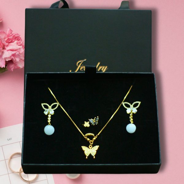 Gold Butterfly 3pc Combo